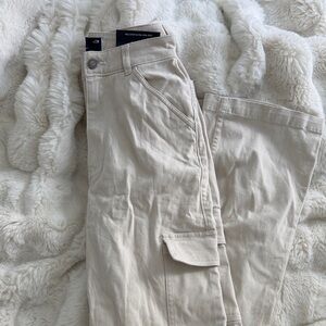 Hollister Beige Cargo Jeans